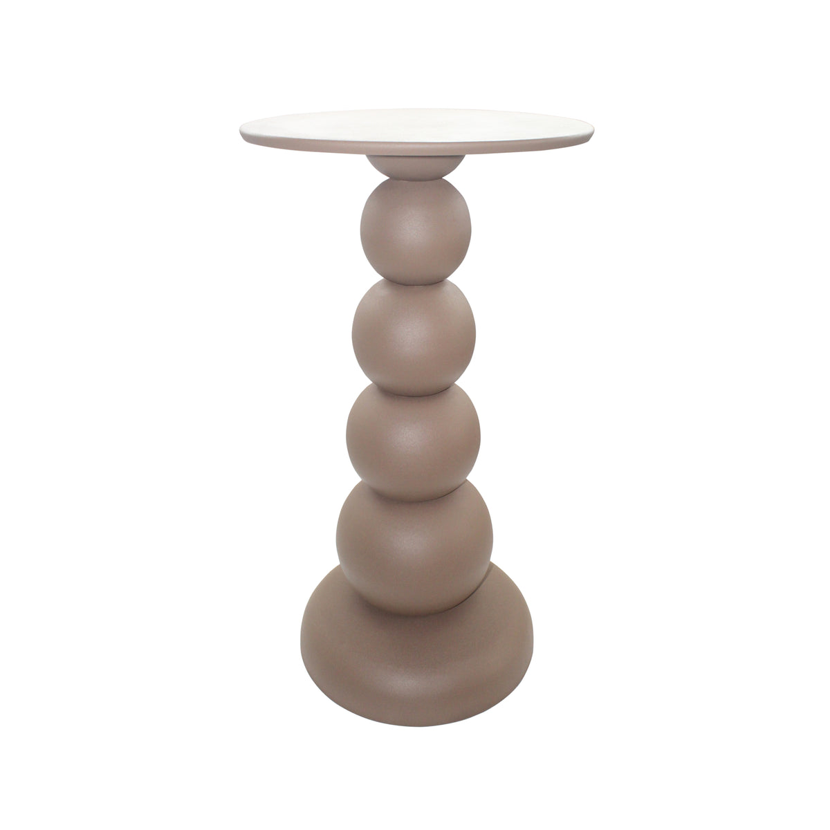 Gouda plantentafel, ø45, h85, brown