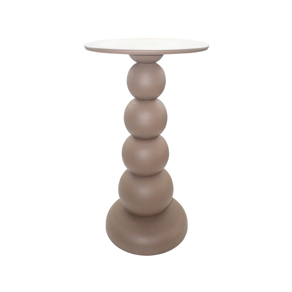 Gouda plantentafel, ø45, h85, brown