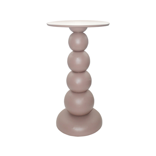 Gouda plantentafel, ø45, h85, biscuit