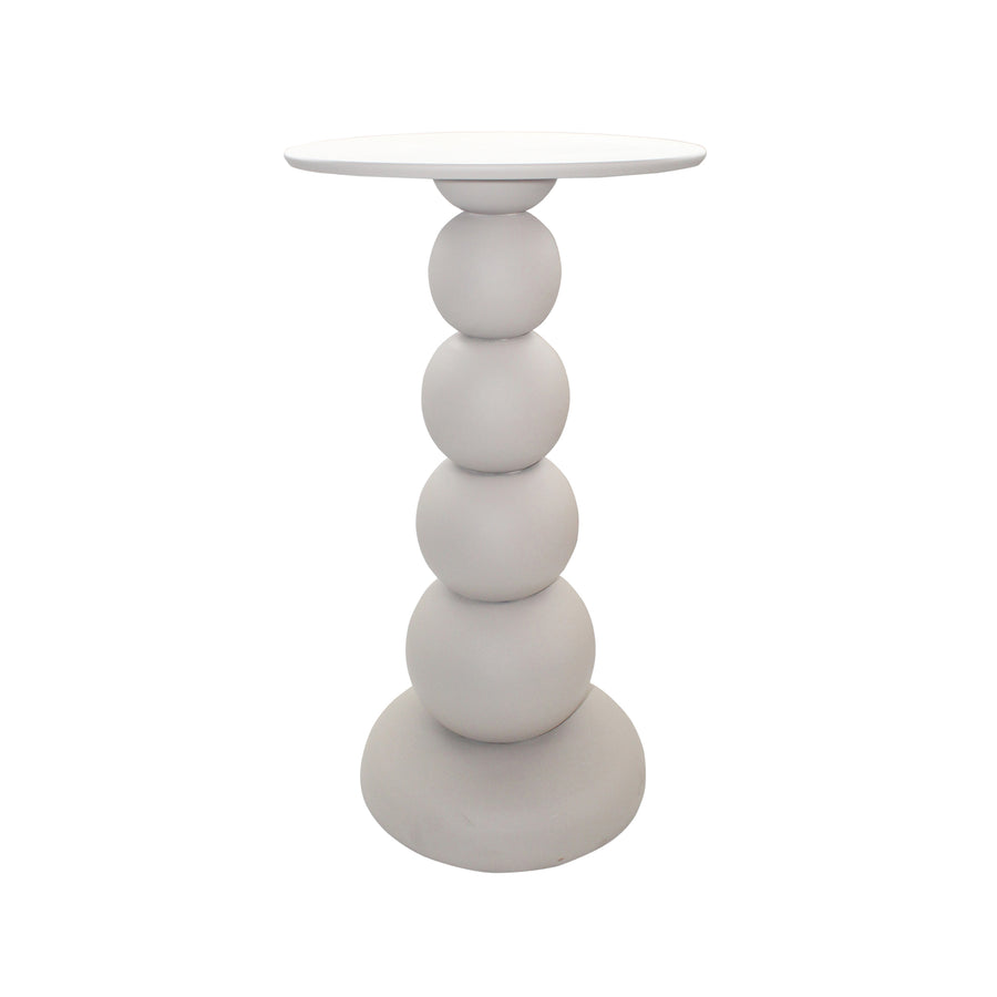 Gouda plantentafel, ø45, h85, off-white