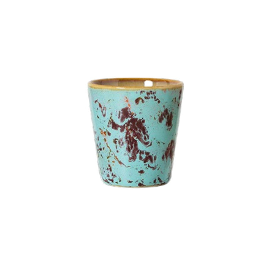 Ristrettomok 70s ceramics Futurism blauw