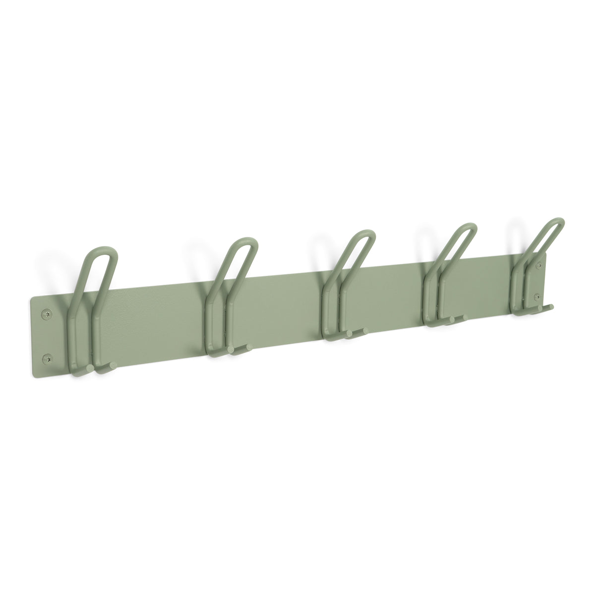 Wandkapstok Miles 5 groen