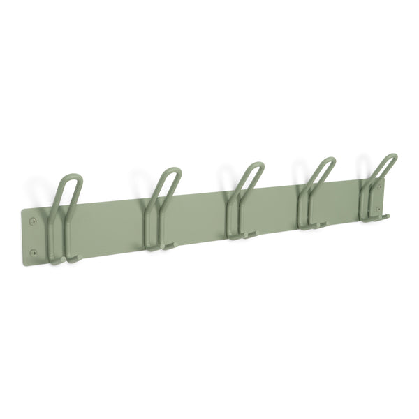 Wandkapstok Miles 5 groen
