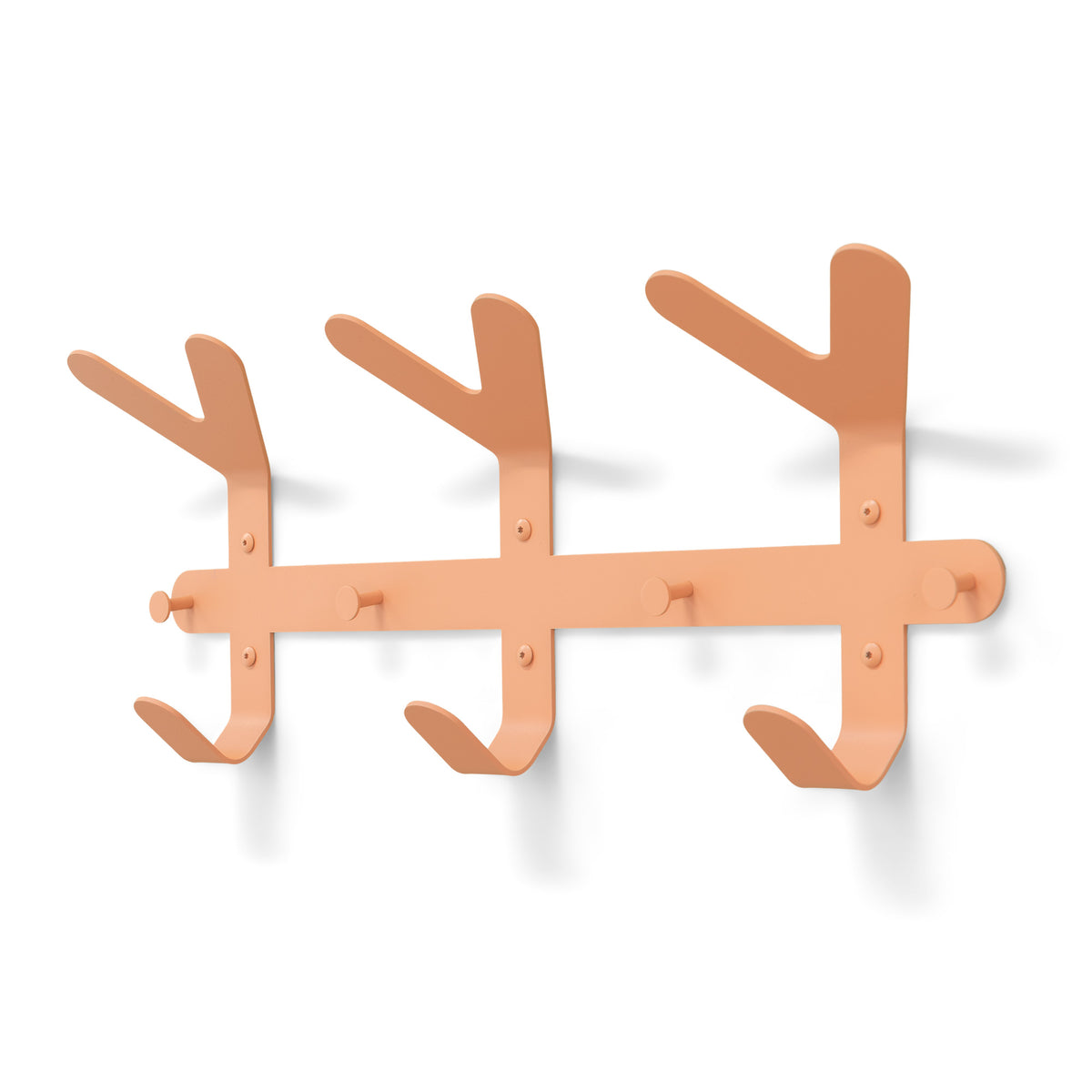 Wandkapstok Frondo clay terra