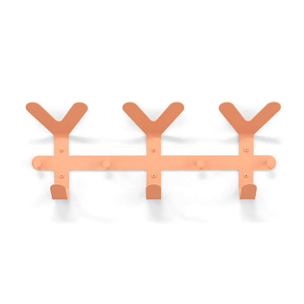 Wandkapstok Frondo clay terra