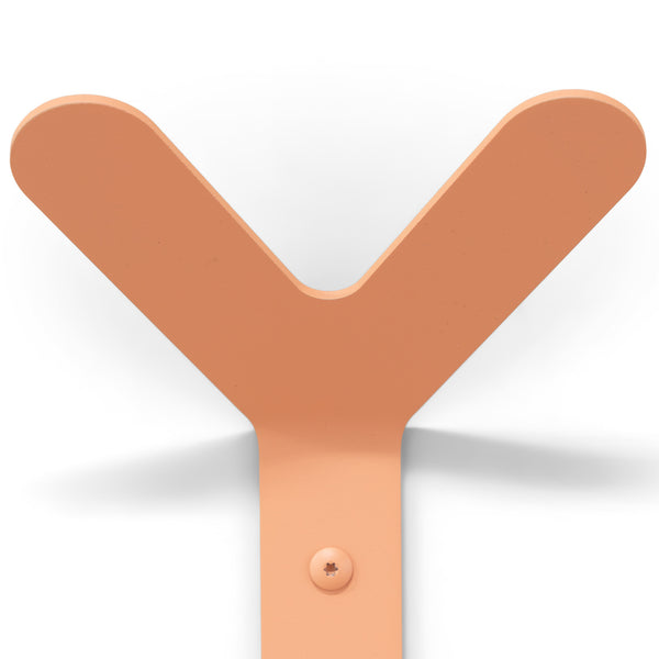 Wandkapstok Frondo clay terra