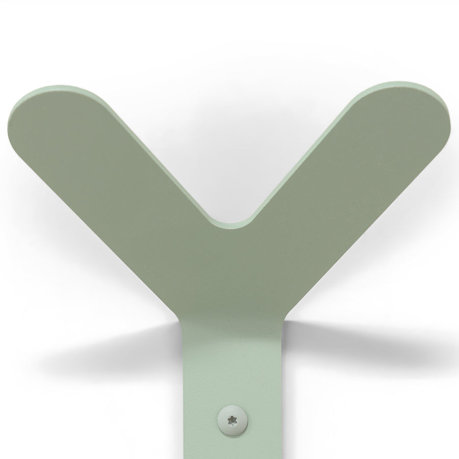 Wandkapstok Frondo dusty green