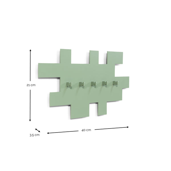 Kapstok Tetromino dusty green