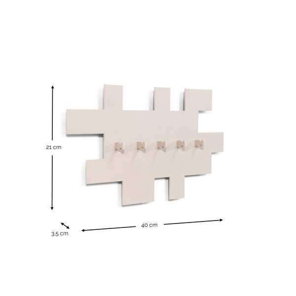 Kapstok Tetromino silky taupe