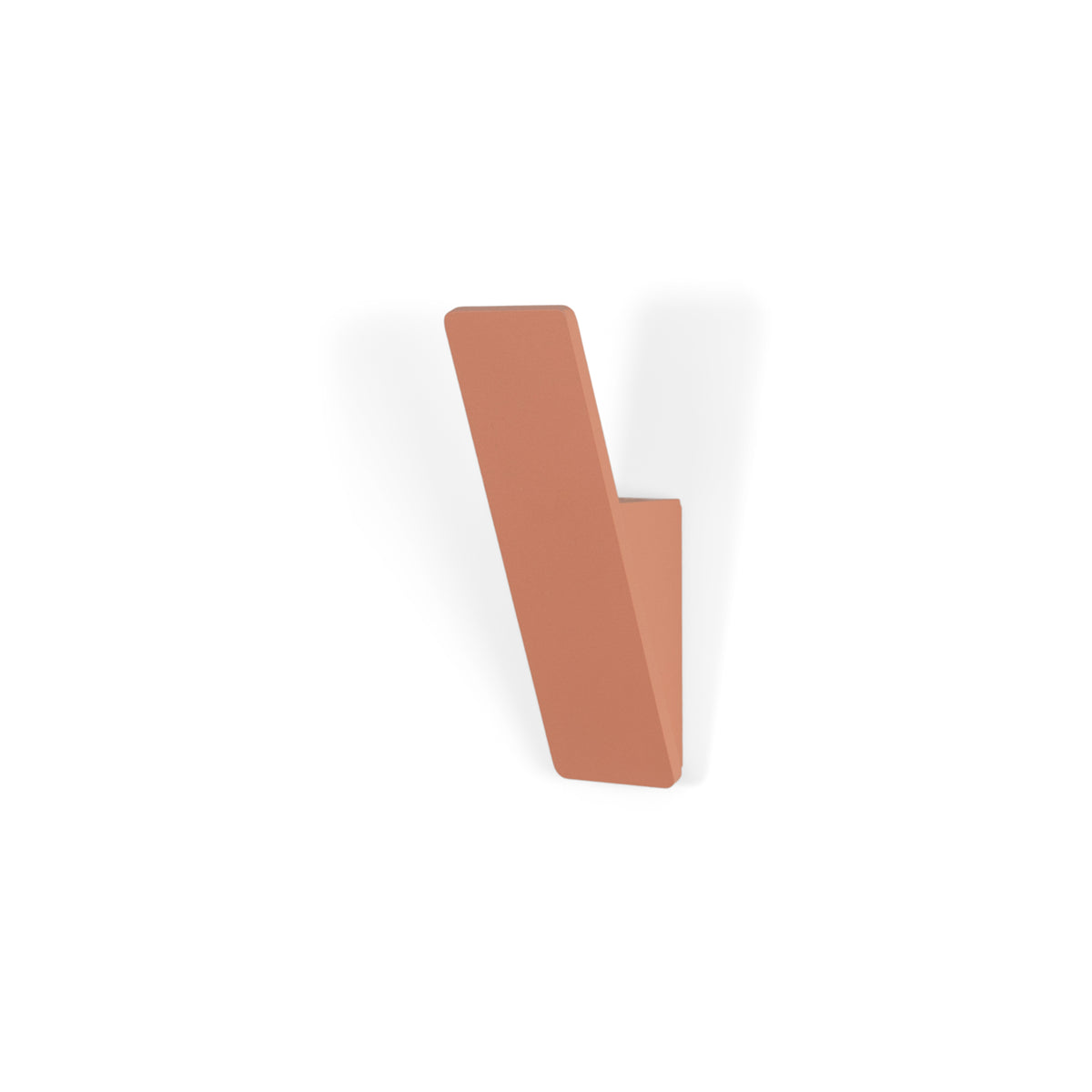 Wandhaak Angle 1 clay terra