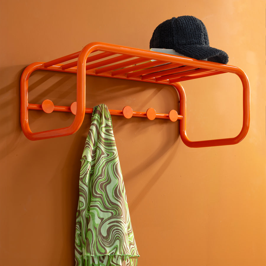 Kapstok Retro oranje