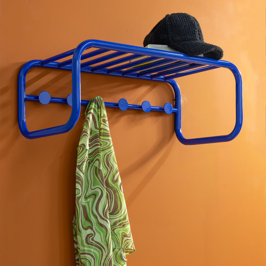 Kapstok Retro blauw