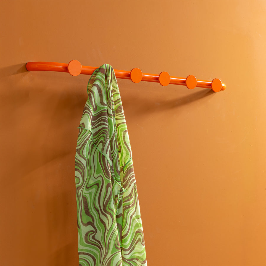 Kapstok Retro oranje