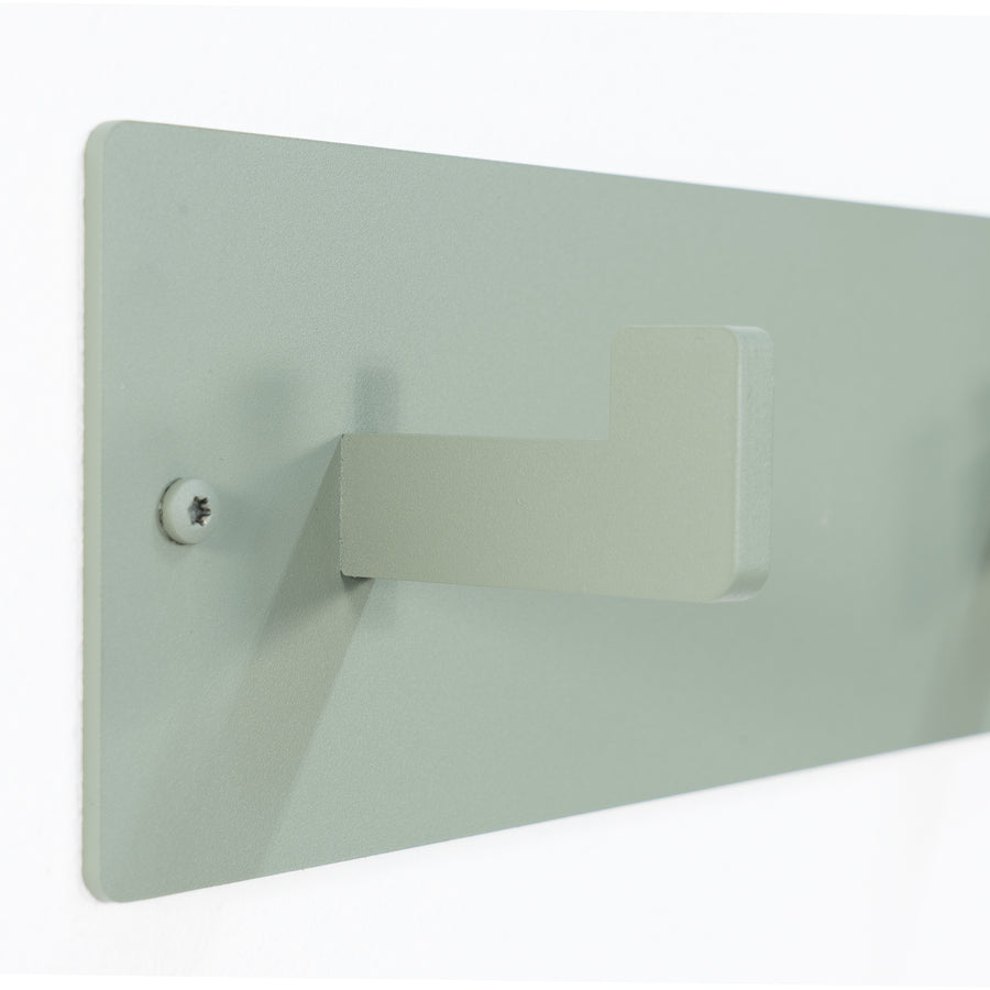 Wandkapstok Leatherman 3 groen