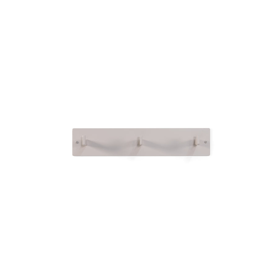 Wandkapstok Leatherman 3 taupe