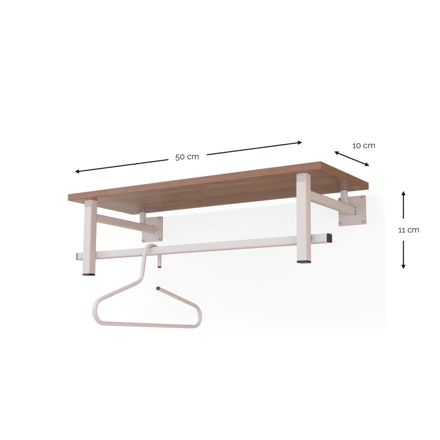 Kapstok Simplon silky taupe