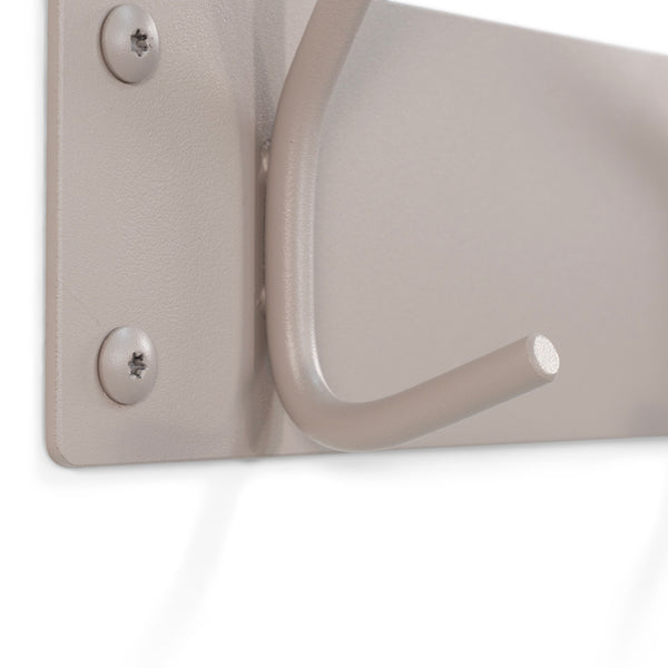 Wandkapstok Fusion 3 taupe