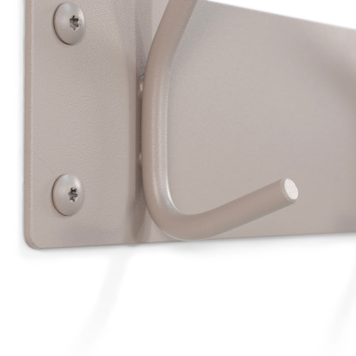 Wandkapstok Fusion 3 taupe