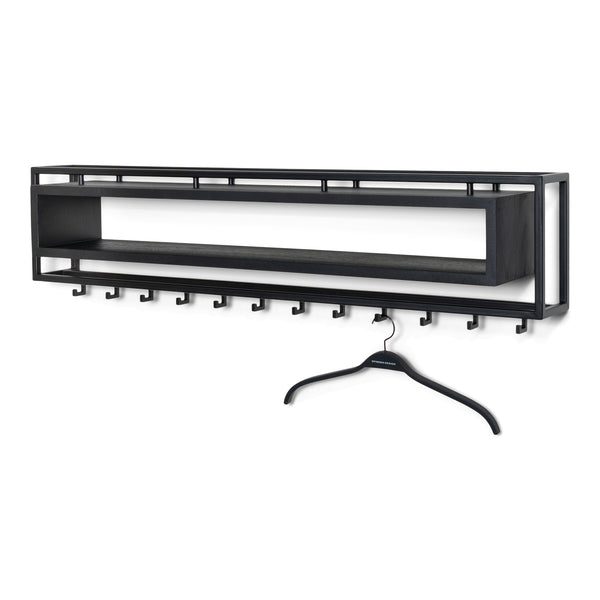 Kapstok School 120 Black Edition zwart