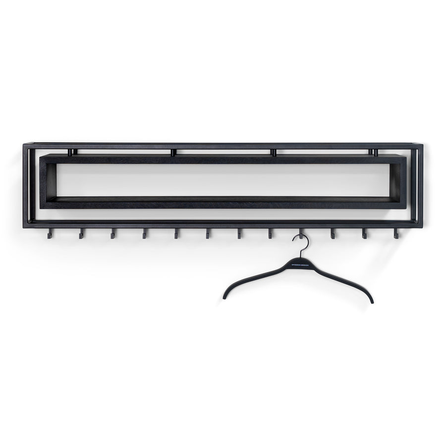 Kapstok School 120 Black Edition zwart