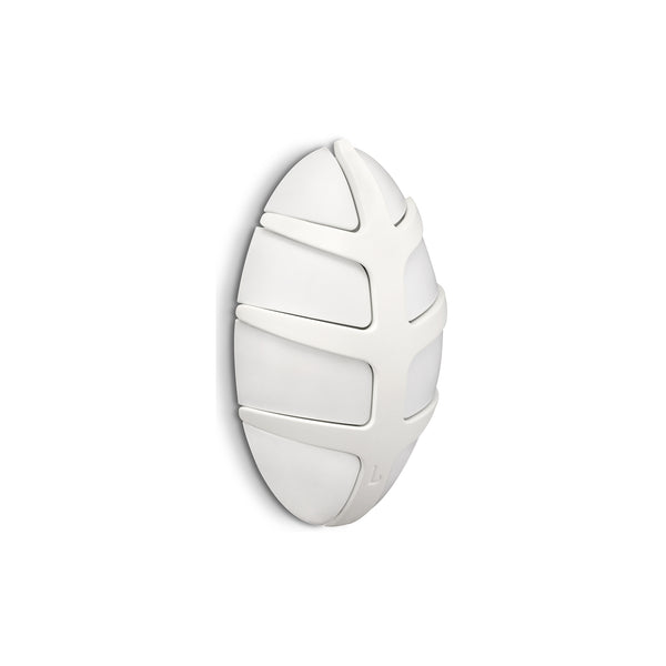 Wandhaak Bug wit
