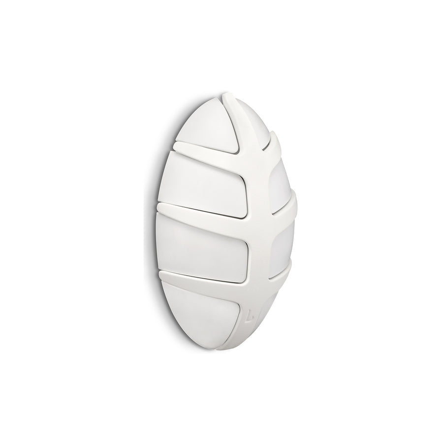 Wandhaak Bug wit