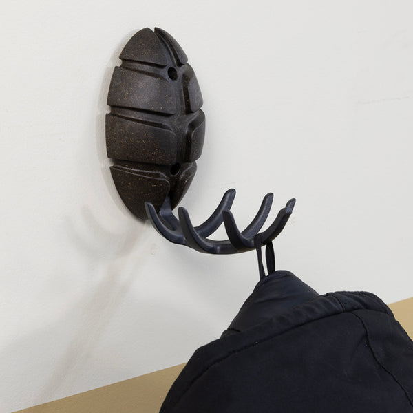 Wandhaak Bug Bio donkerbruin