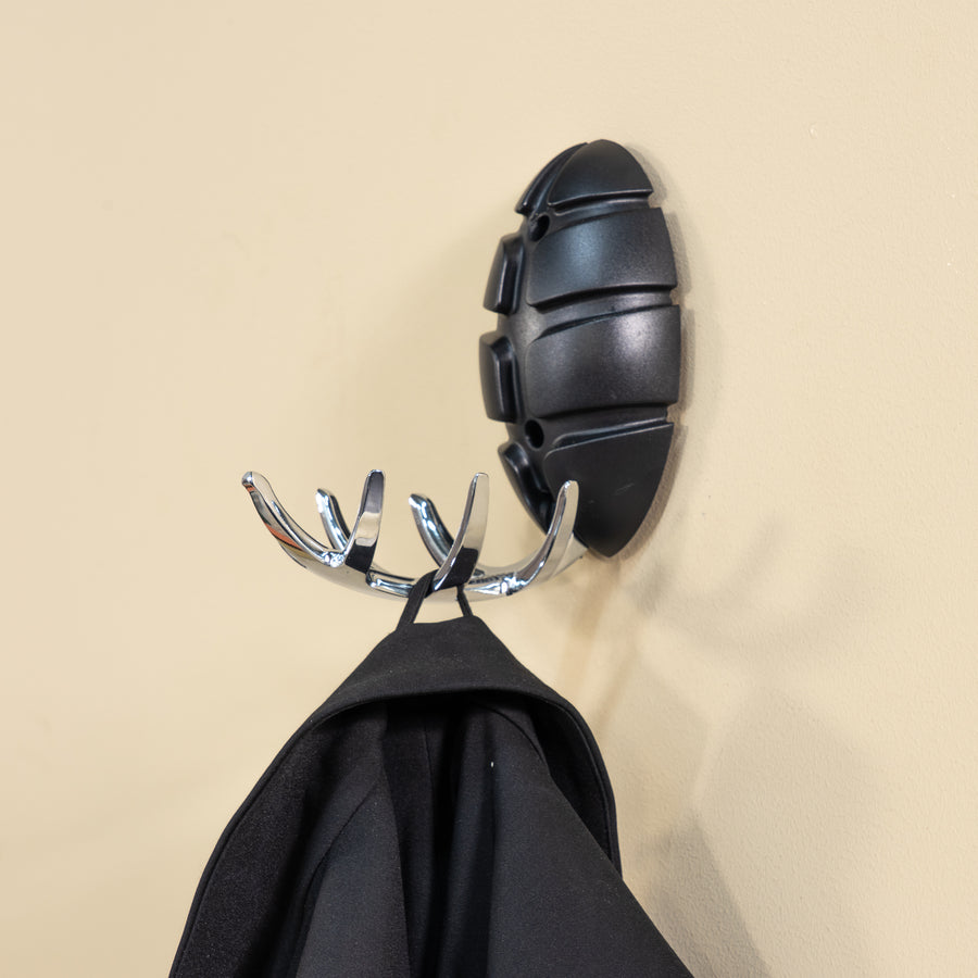 Wandhaak Bug zwart