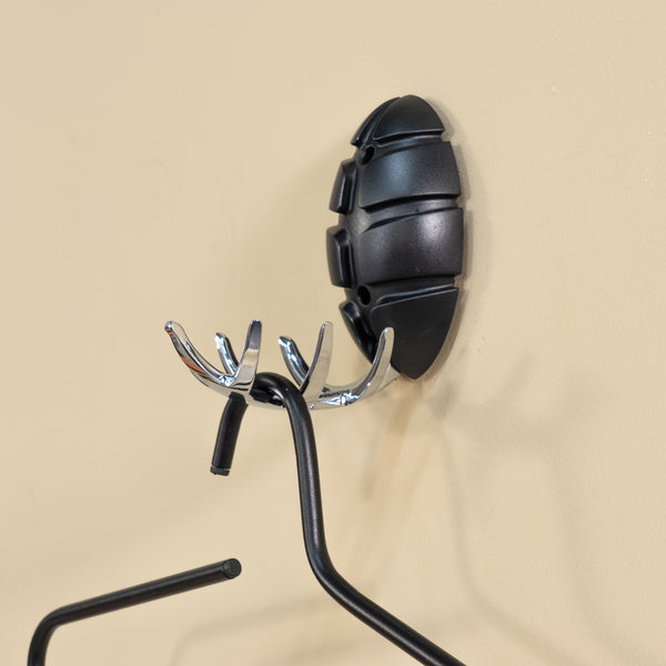 Wandhaak Bug zwart