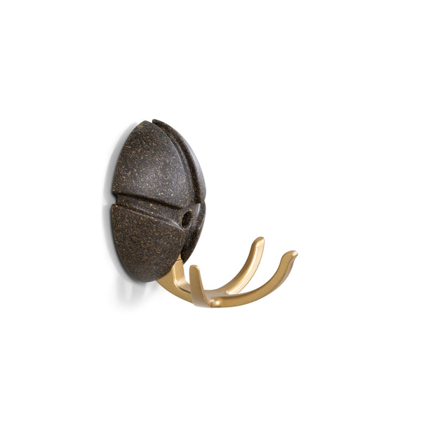 Wandhaak Tick Bio donkerbruin