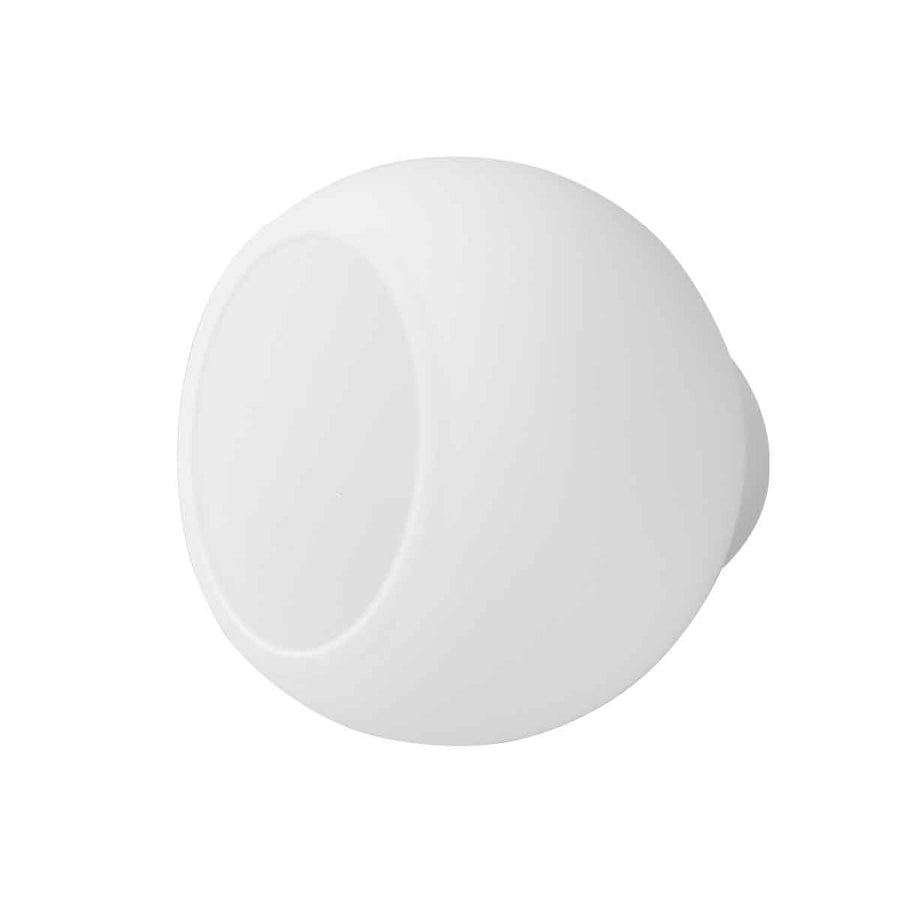 I07689S Glasbol Wit Mat 6*5,6cm