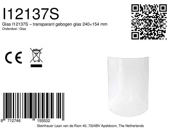 I12137S 5971 Glas Clear 23*16cm