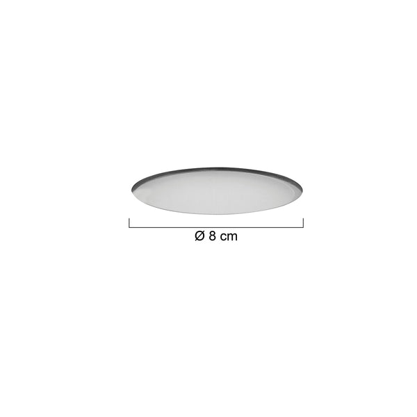 I14480S Glas Round Mat 7,2cm