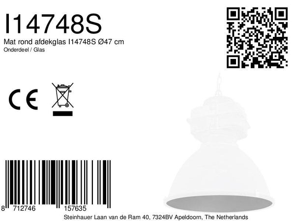 7779 glas 47cm