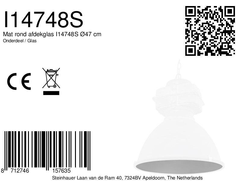 7779 glas 47cm