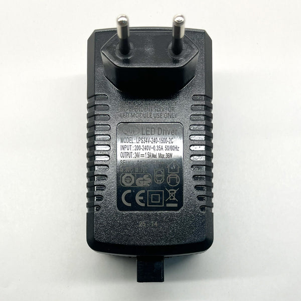 7759 Stekker Driver zwart 36V
