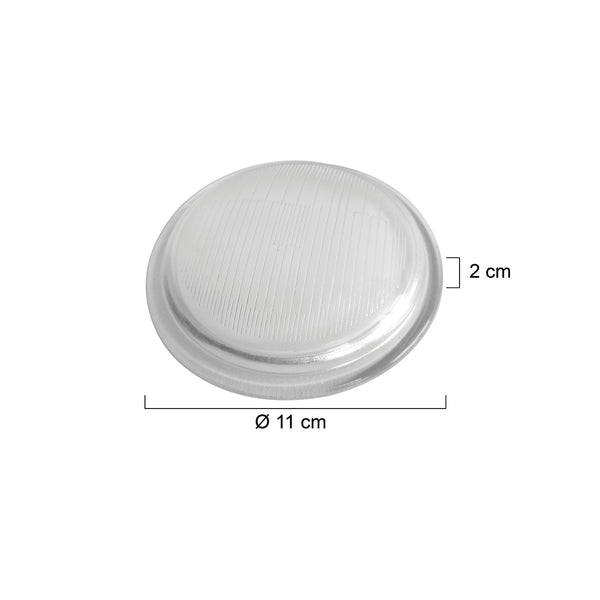1311 glas rond 11cm