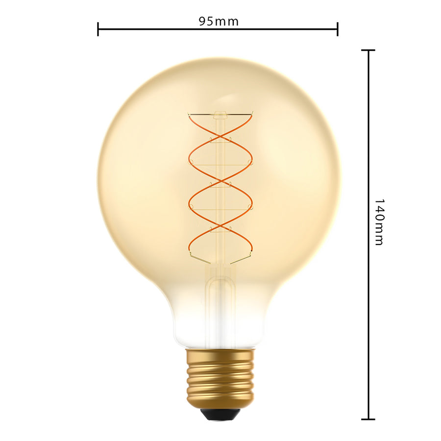 600475 LED DECO fiL G95 5W E27 DIM