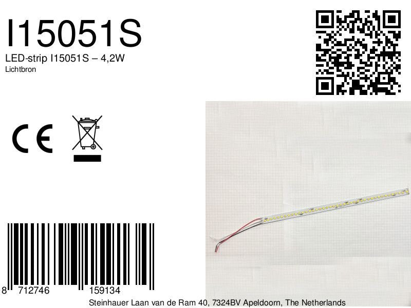 1482 ledstrip boven 4,2W 300mA