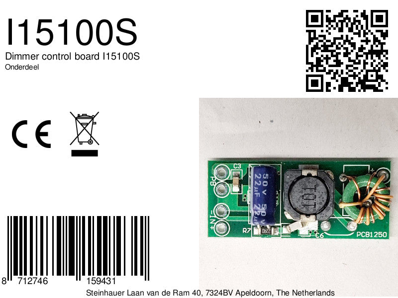 5895 dimmer control board