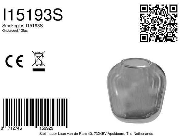 2683 glas 14xH14,3cm spiegel