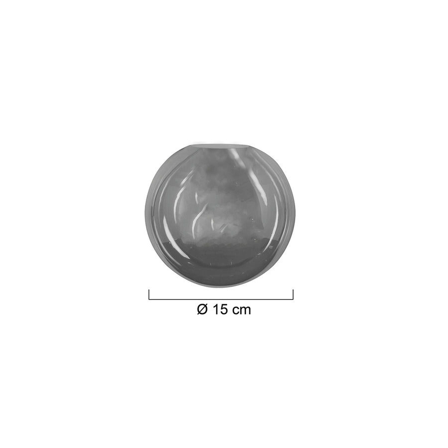 2730 glas kogel smoke 15cm