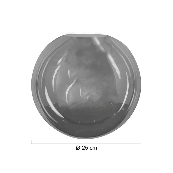 2730 glas kogel smoke 25cm