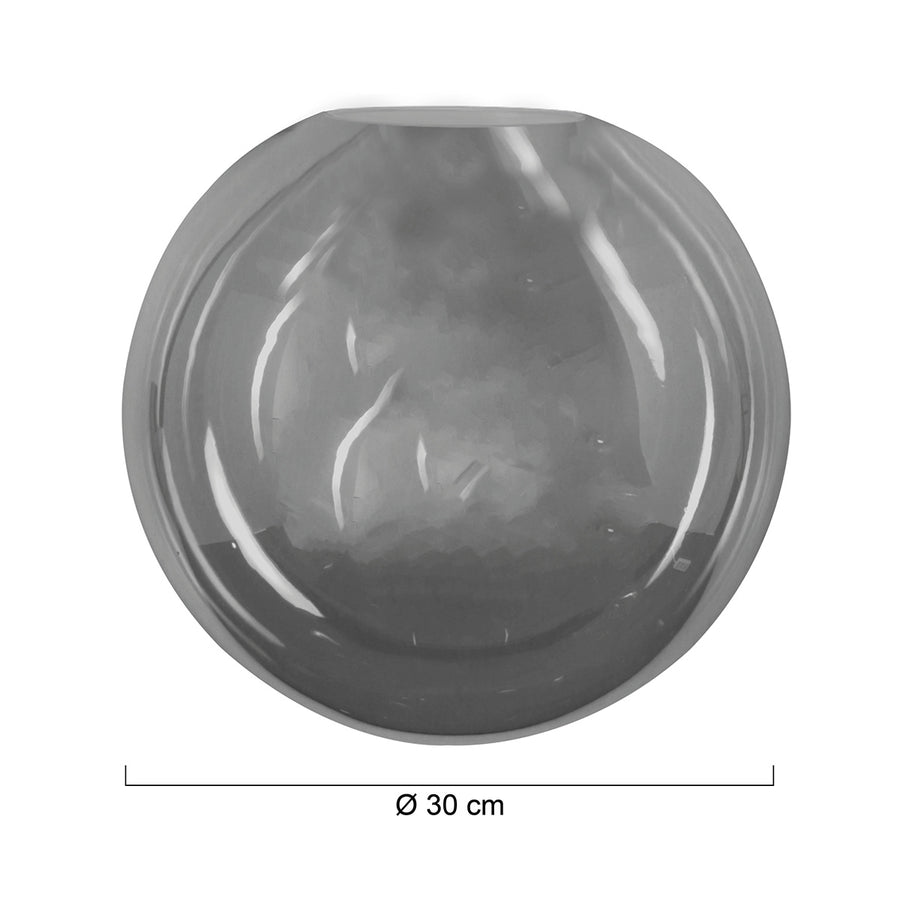 2730 glas kogel smoke 30cm