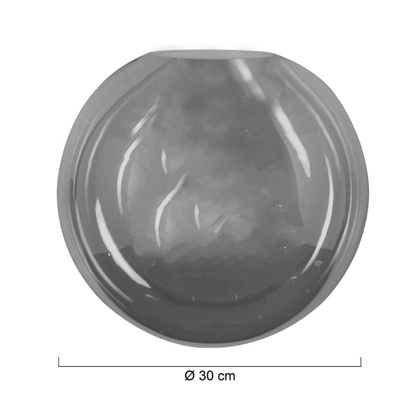 2730 glas kogel smoke 30cm
