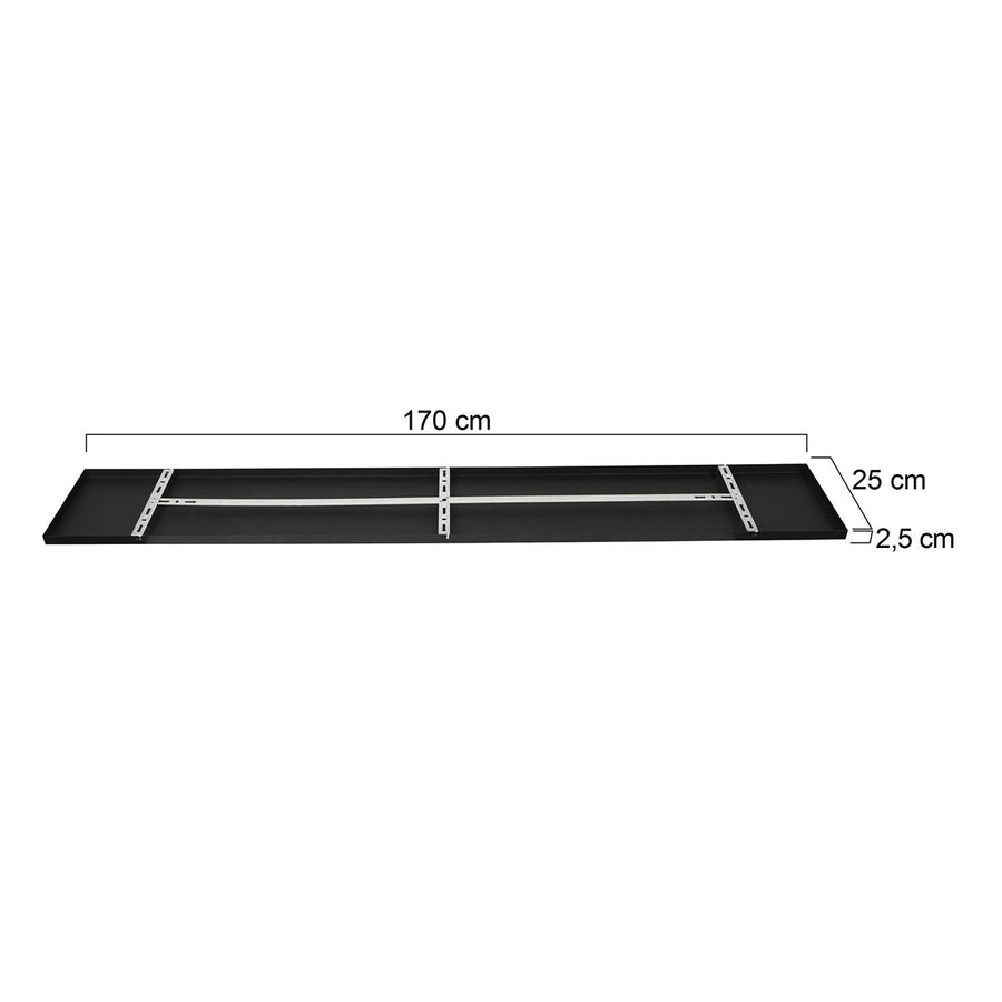 Plafondplaat I5298S Zwart