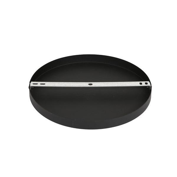 Plafondplaat Rond I15299S Zwart
