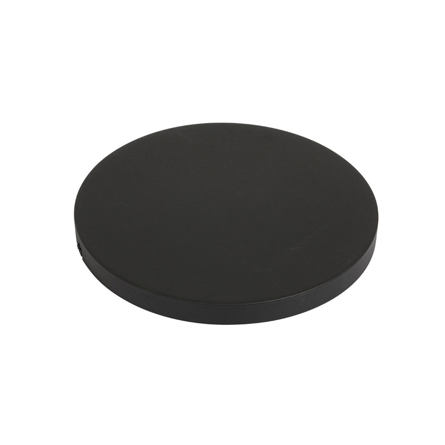 Plafondplaat Rond I15299S Zwart