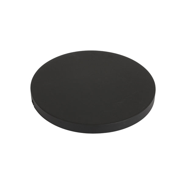 Plafondplaat Rond I15299S Zwart