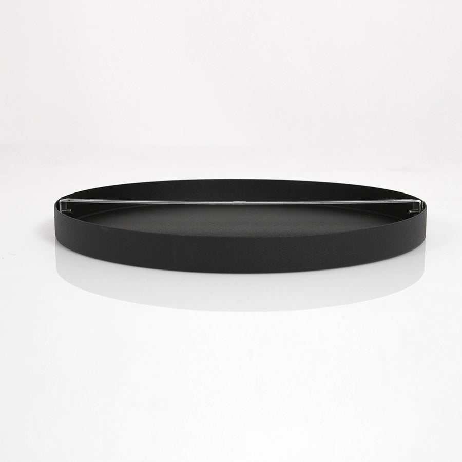 Plafondplaat Rond I15299S Zwart